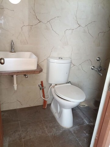 Bathroom in 2 BHK Apartment at  Deep Indraprastha Homes, Makarba – for Rent