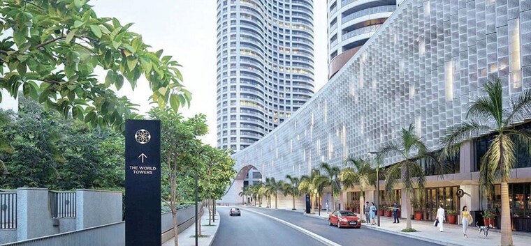 Exterior View, lodha-the-world-towers-world-one-tier-2 3 Bedroom 1722 Sq.Ft. Apartment In Worli Mumbai 10130229
