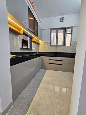 Kitchen in 2 BHK Apartment at Yashwin Orrizonte, Kharadi – for Rent