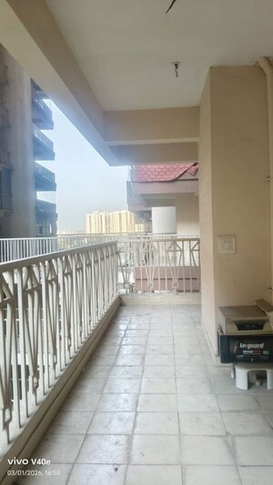 Balcony in 2 BHK Apartment at Gaur City 7th Avenue, Sector 4 Greater Noida – for Rent