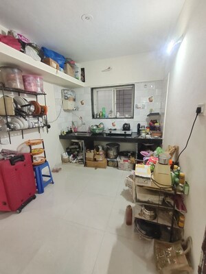 Living Room in 1 BHK Apartment at Vanaz Corner, Kothrud – for Rent