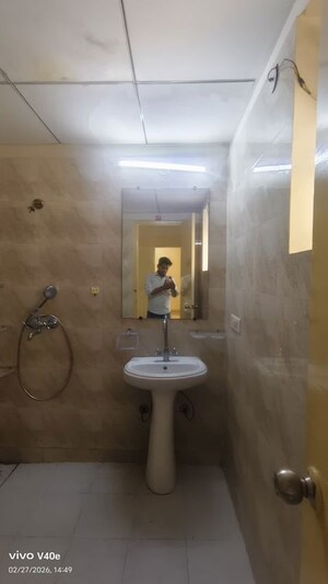 Bathroom in 3 BHK Apartment at Gaur City 7th Avenue, Sector 4 Greater Noida – for Rent