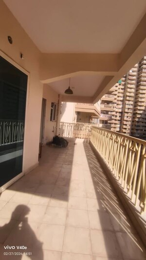 Balcony in 3 BHK Apartment at Gaur City 7th Avenue, Sector 4 Greater Noida – for Rent