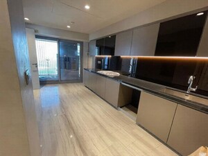 Kitchen in 4 BHK Apartment at Lodha The World Towers World One Tier 2, Worli – for Rent