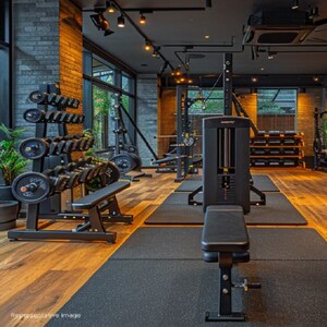 Gym in 2 BHK Apartment at Crystal Prime Meridian, Ghatkopar East – for Sale