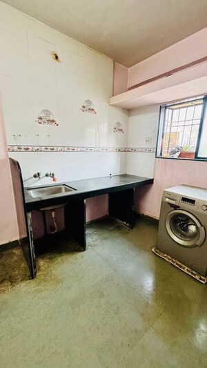 Kitchen in 1 BHK Apartment at Vanaz Corner, Kothrud – for Rent