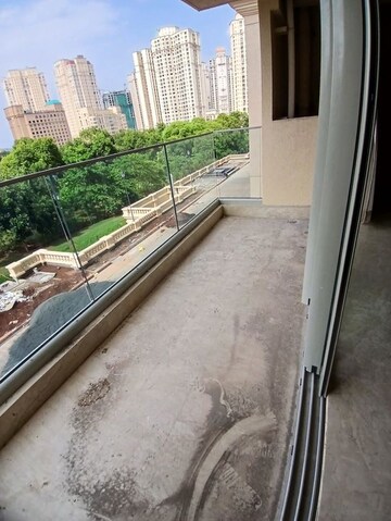 Balcony in 3 BHK Builder Floor at Vijay Nagar – for Rent