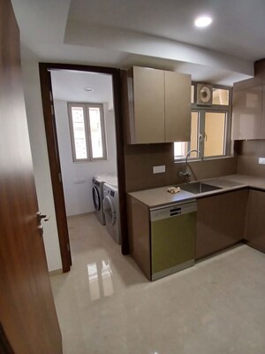 Kitchen in 3 BHK Builder Floor at Waghbil – for Rent
