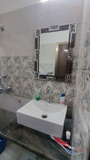 Bathroom in 3 BHK Apartment at Kirti CHS Kharghar, Kharghar Sector 11 – for Rent