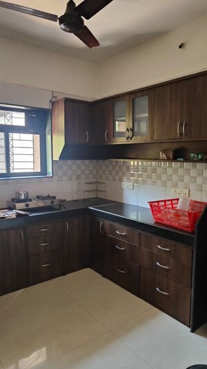 Kitchen in 3 BHK Apartment at Kirti CHS Kharghar, Kharghar Sector 11 – for Rent