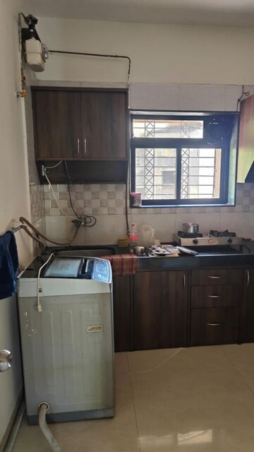 Kitchen in 3 BHK Apartment at Kirti CHS Kharghar, Kharghar Sector 11 – for Rent