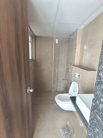Bathroom in 2 BHK Apartment at Runwal The Central Park, Chinchwad – for Rent