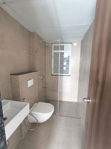 Bathroom in 2 BHK Apartment at Runwal The Central Park, Chinchwad – for Rent