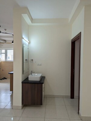 Bathroom in 3 BHK Apartment at Prestige High Fields, Gachibowli – for Rent