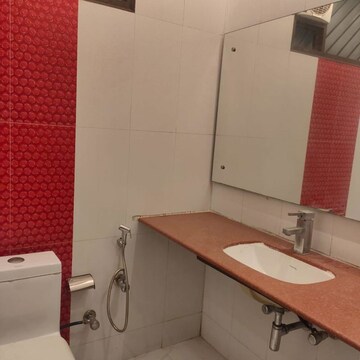 Bathroom in 3 BHK Builder Floor at Saket – for Rent
