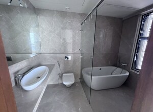 Bathroom in 3 BHK Apartment at K Raheja Vivarea Building No 3 Tower E, Mahalaxmi – for Rent