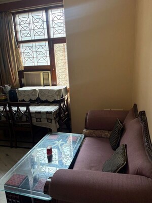 Living Room in 2 BHK Builder Floor at East Of Kailash – for Rent