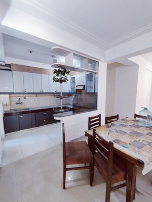 Kitchen in 3 BHK Apartment at Amrapali Vaishali, Vaishali Sector 3 – for Rent