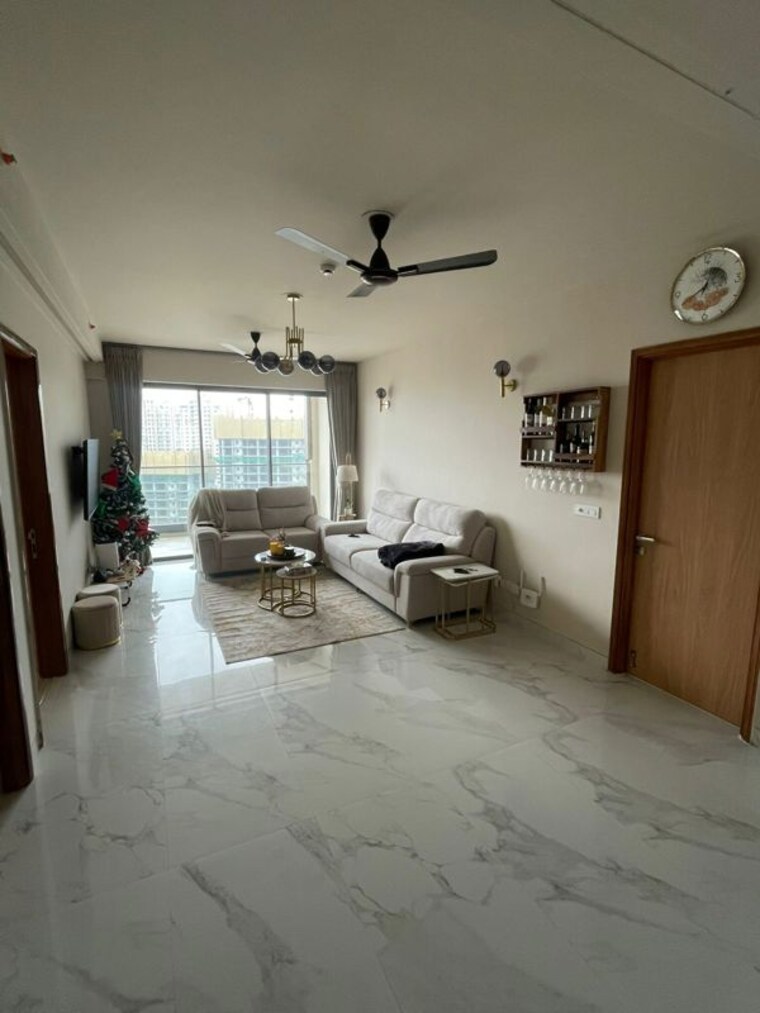 Living Room, m3m-heights 2 Bedroom 1261 Sq.Ft. Apartment In Sector 65 Gurgaon 10130439
