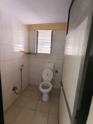 Bathroom in 1 BHK Apartment at Vijay Park, Kasarvadavali – for Rent