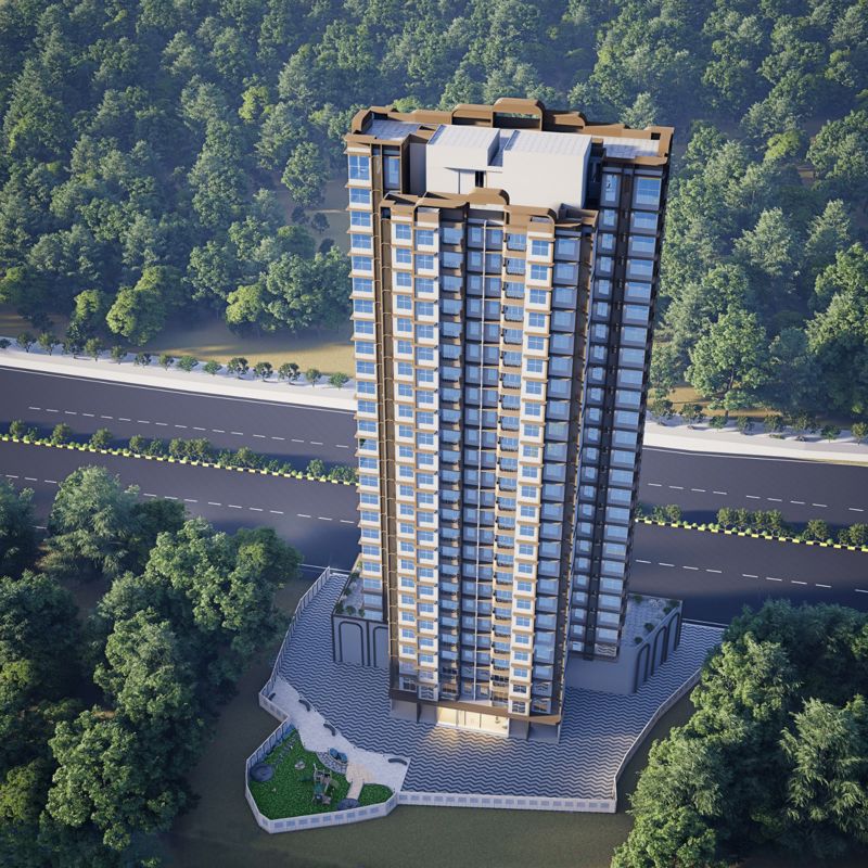 3 BHK + Pooja Room 933 Sq.Ft. Apartment in Shree Seasons Aura