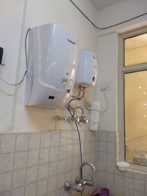 Bathroom in 3 BHK Apartment at Paarth Aadyant, Gomti Nagar – for Rent