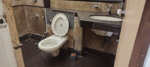 Bathroom in 2 BHK Apartment at Goyal Lakshchandi Heights, Goregaon East – for Rent