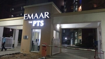 Living Room in 4 BHK Apartment at Emaar Palm Terraces Select, Sector 66 – for Sale