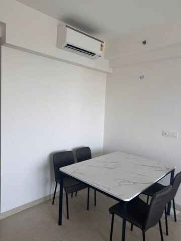 Dining area in 2 BHK Apartment at Godrej Woods, Sector 43 – for Rent