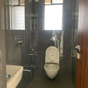 Bathroom in 2 BHK Apartment at Goyal Abhiram, Kastur Park – for Sale
