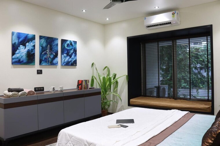 Bedroom, rohan-mithila 3.5 Bedroom 2700 Sq.Ft. Apartment In Viman Nagar Pune 10130563