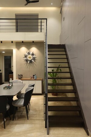 Staircase in 3.5 BHK Apartment at Rohan Mithila, Viman Nagar – for Sale