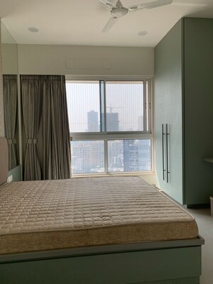 Bedroom in 3 BHK Apartment at Shraddha Elite, Poisar – for Rent