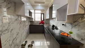 Kitchen in 3 BHK Builder Floor at BPTP District Phase 2, Sector 84 – for Rent