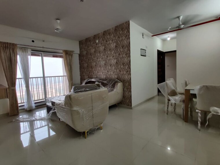 Living Room, hiranandani-meadows 3 Bedroom 1200 Sq.Ft. Apartment In Manpada Thane 10130605