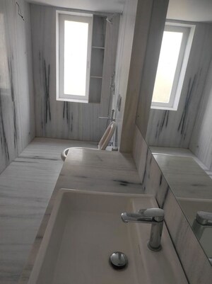 Bathroom in 3 BHK Apartment at Dunkeld Apartment, Malabar Hill – for Rent