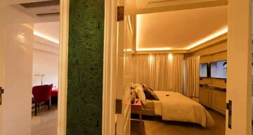 Bedroom in 3 BHK Apartment at Shanaz Apartment, Malabar Hill – for Rent