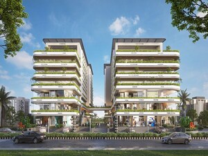  Shop – Exterior View View at Sayajigunj - for Rent