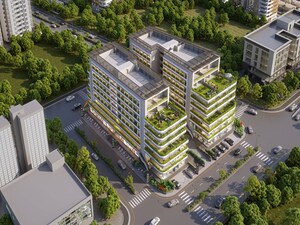  Shop – Exterior View View at Sayajigunj - for Rent