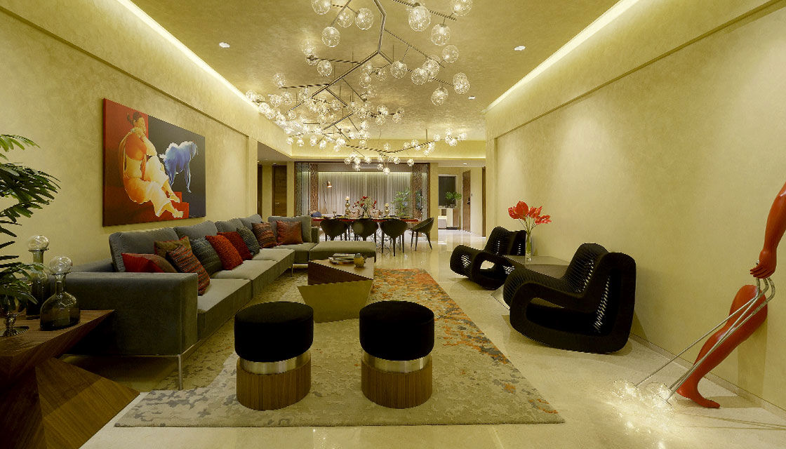 6 BHK + Servant Room,Extra Room,Store Room 2800 Sq.Ft. Apartment in Naiknavare Eminence Saga