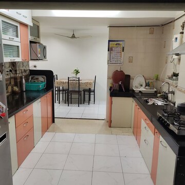 Kitchen in 2 BHK Apartment at Shah Complex 2, Sanpada – for Rent