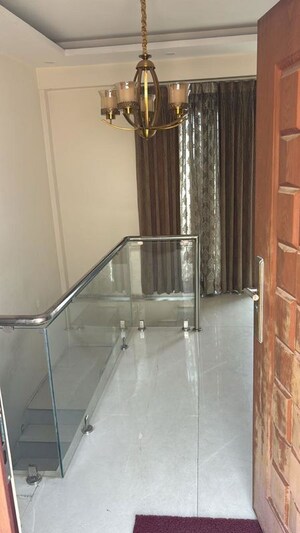 Staircase in 4 BHK Apartment at Amrapali Heartbeat City, Sector 107 – for Rent