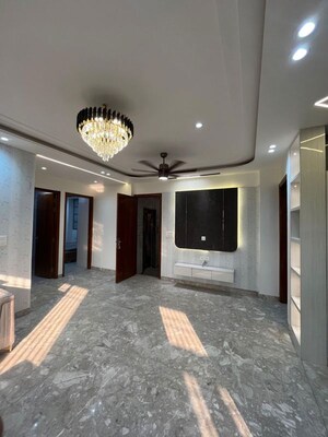 Living Room in 4 BHK Builder Floor at Deep Vihar – for Sale