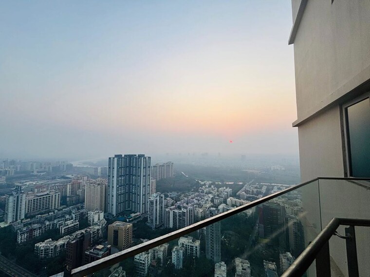Balcony, sheth-auris-serenity-tower-2 3.5 Bedroom 1352 Sq.Ft. Apartment In Malad West Mumbai 10130752
