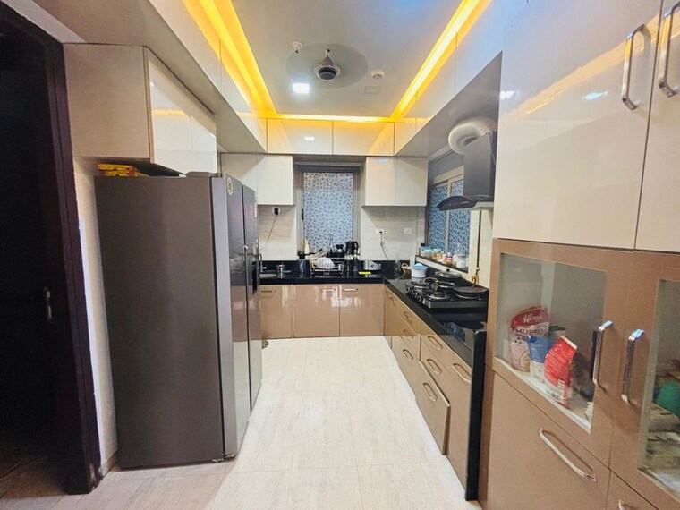 Kitchen, sheth-auris-serenity-tower-2 3.5 Bedroom 1352 Sq.Ft. Apartment In Malad West Mumbai 10130752