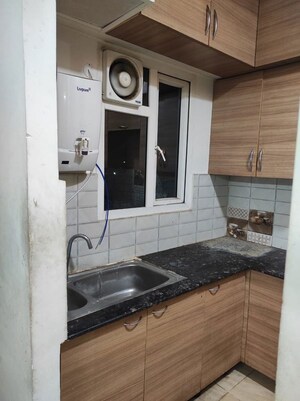 Kitchen in 3.5 BHK Apartment at Godrej Golf Links Evoke, Sector 27 Yamuna Expressway – for Rent