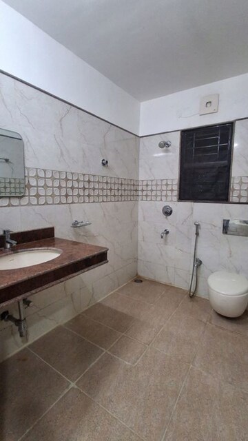 Bathroom in 5 BHK Villa at Aditya Eden Woods, Tellapur – for Rent