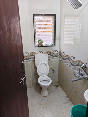 Bathroom in 1 BHK Apartment at Wadgaon Sheri – for Rent