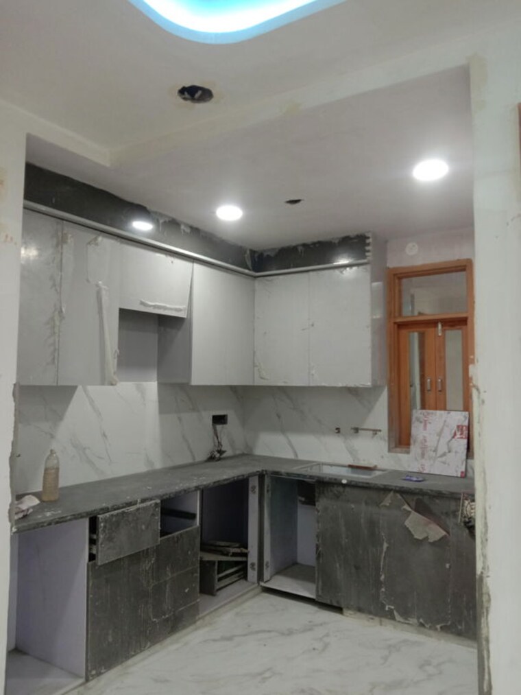 Kitchen, mahavir enclave 2 Bedroom 600 Sq.Ft. Builder Floor In Mahavir Enclave Delhi 10130779