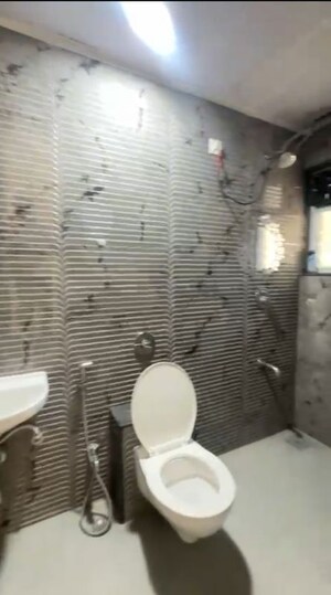 Bathroom in 3 BHK Apartment at Dream Metropark County, Balewadi – for Rent